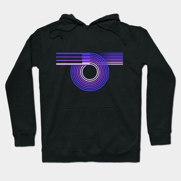 OSC - Keyboard Logo (Purple) Hoodie by OpusScience